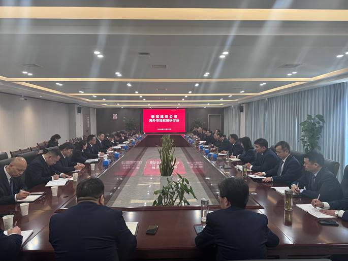 公司召开海外市场发展研讨会