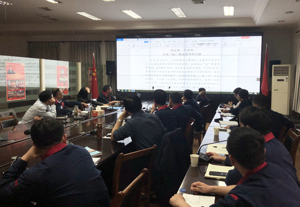 公司召开金冠选矿5S管理观摩交流会 公司召开金冠选矿5S管理观摩交流会