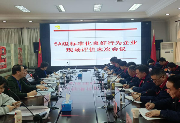 省标准化评审组到公司开展评审工作 省标准化评审组到公司开展评审工作