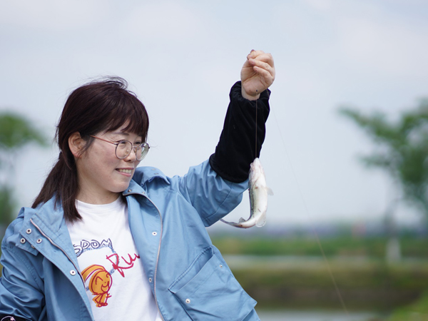 公司工会开展职工钓鱼比赛