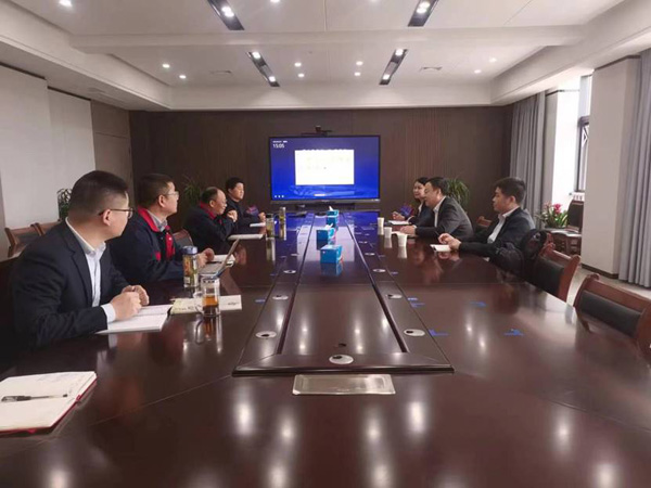 葛洲坝集团、中铁十四局集团到公司调研 葛洲坝集团、中铁十四局集团到公司调研