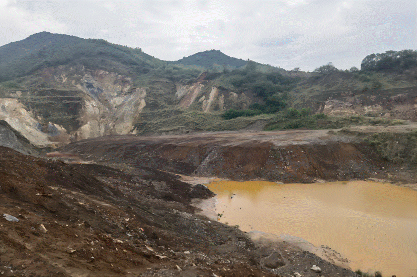 铜山、前山露天采坑复垦项目完成 铜山、前山露天采坑复垦项目完成